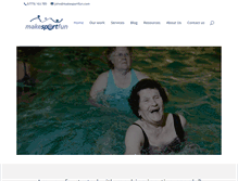 Tablet Screenshot of makesportfun.com